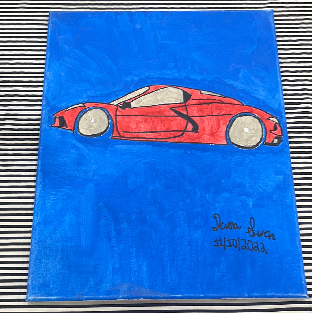 Chevrolet Corvette 2020 painting