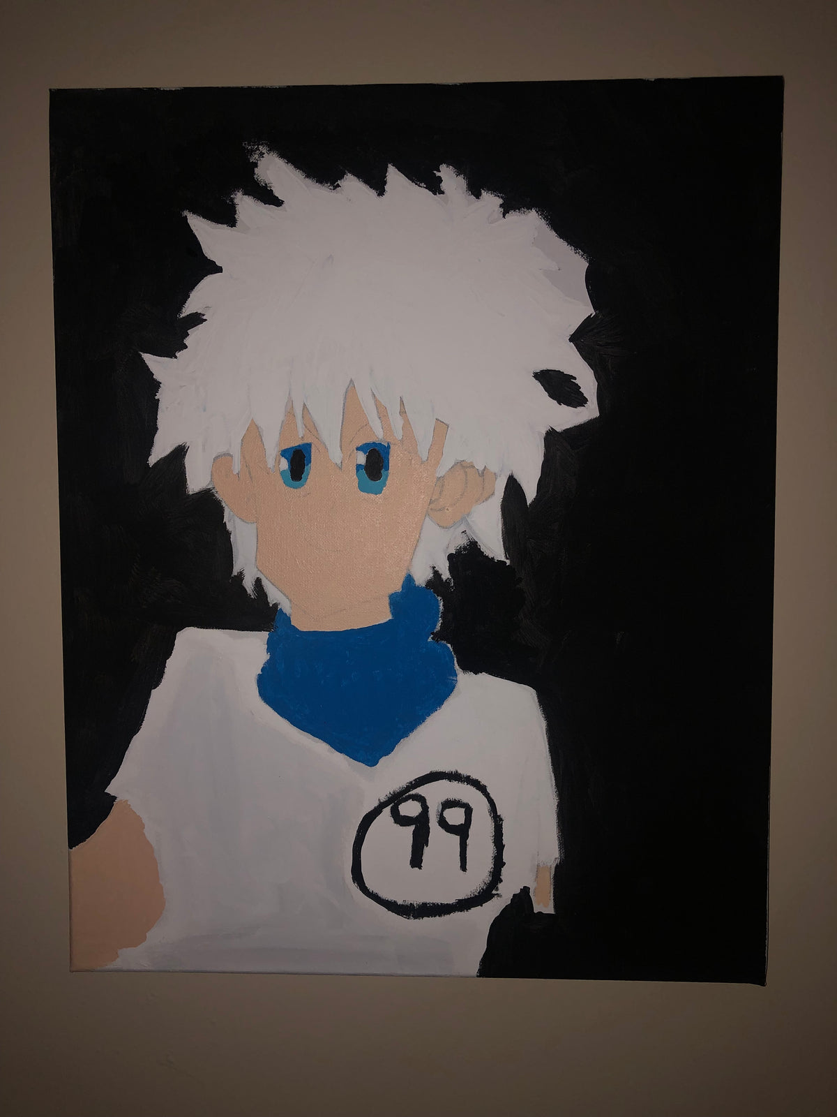 Killua from Hunter x Hunter Painting