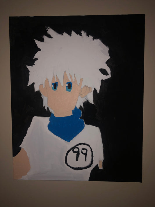 Killua from Hunter x Hunter Painting